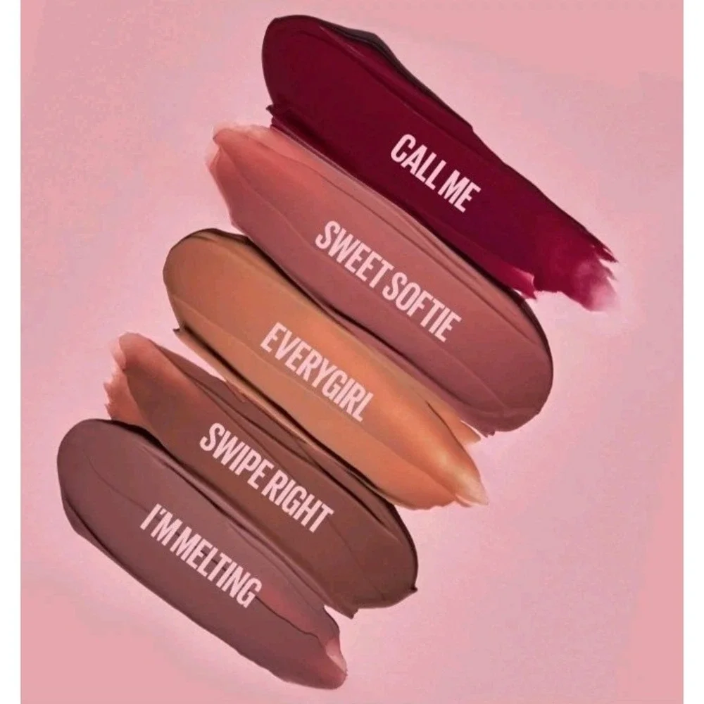 Lot Of 2 Kaja Love Swipe Lip‎ Mousse EVERYGIRL & SWIPE RIGHT .22 oz ea NIB
